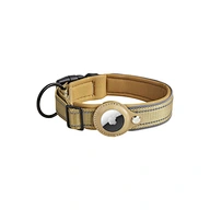 Pet locator dog tracking - GPS cat collar Apple AirTag Pet Collar with Secure Tag Holder